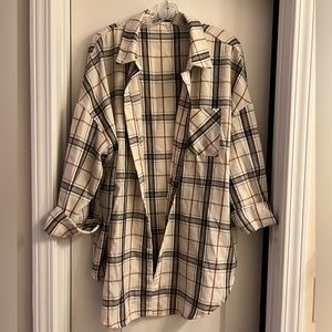 Shein plaid flannel 4x